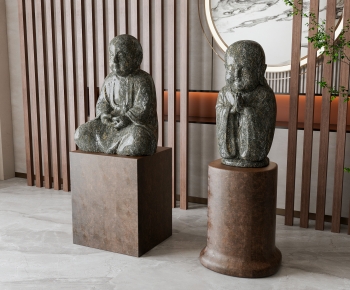 New Chinese Style Sculpture-ID:915869953