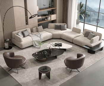 Modern Sofa Combination-ID:443350084