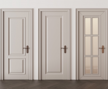 Simple European Style Single Door-ID:304217109