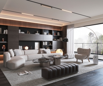 Modern A Living Room-ID:350867032