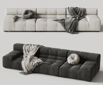 Modern Three-seat Sofa-ID:662451982