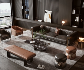 Modern Sofa Combination-ID:371476899
