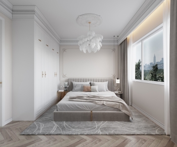 French Style Bedroom-ID:955796961