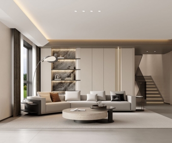 Modern A Living Room-ID:930828098