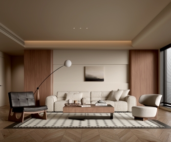 Modern A Living Room-ID:301759286