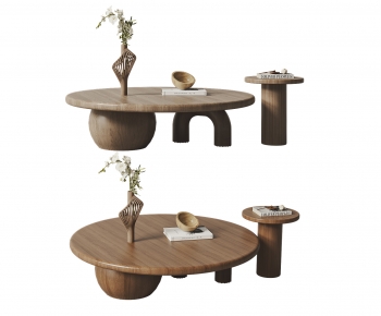 Wabi-sabi Style Coffee Table-ID:753176933