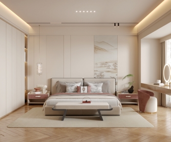 New Chinese Style Bedroom-ID:169245961
