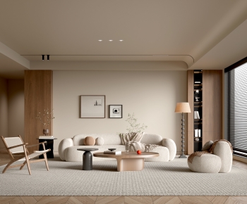 Modern A Living Room-ID:294487958
