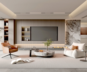Modern A Living Room-ID:832884075