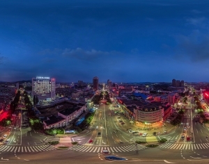城市夜景HDR-ID:5928020