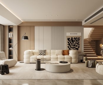 Modern A Living Room-ID:865360025