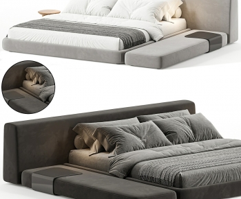 Modern Double Bed-ID:810170215