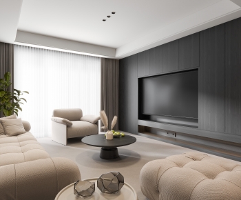 Modern A Living Room-ID:792890072