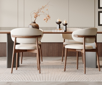 Modern Dining Table And Chairs-ID:502927063