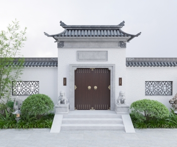 New Chinese Style Building Component-ID:284268974