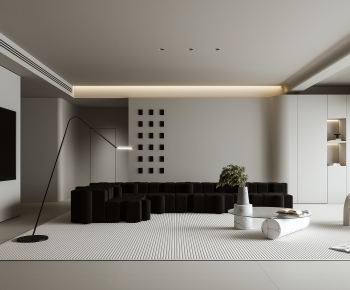 Modern A Living Room-ID:588952061