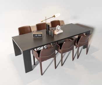 Modern Dining Table And Chairs-ID:429585932