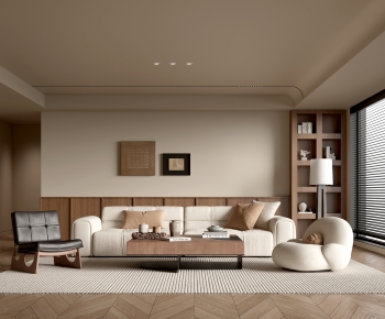 Modern A Living Room-ID:382107972