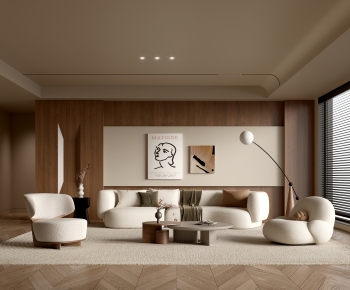 Modern A Living Room-ID:214978931