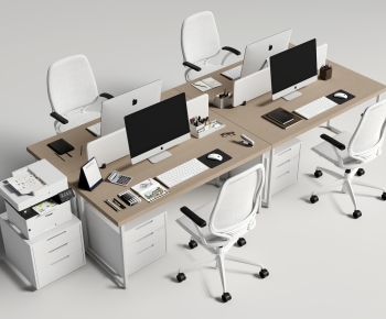 Modern Office Desk And Chair-ID:771523003