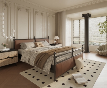 French Style Bedroom-ID:117028955