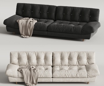 Caracole现代布艺双人沙发3D模型