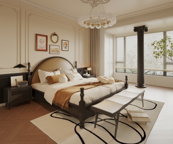 French Style Bedroom-ID:106563099
