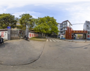 白天城市小区社区全景HDR-ID:109221947