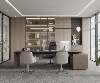 Modern Manager's Office-ID:532743938