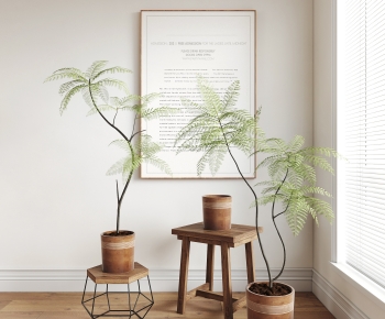 Modern Ground Green Plant Potted Plants-ID:836514957