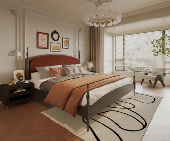 French Style Bedroom-ID:614656934