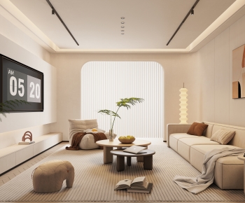 Modern A Living Room-ID:207325946