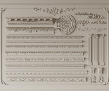 French Style Carving-ID:932261949