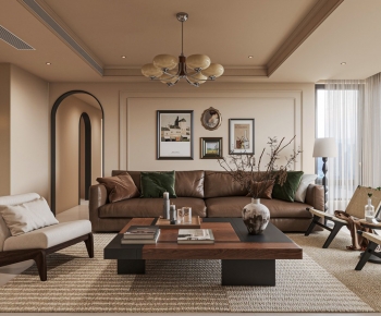 Modern A Living Room-ID:536923892
