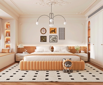French Style Bedroom-ID:639805084
