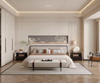 New Chinese Style Bedroom-ID:310113914