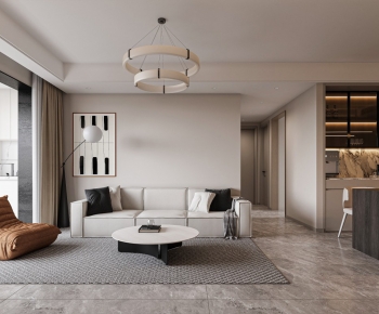 Modern A Living Room-ID:123939577