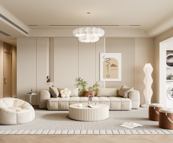 Modern A Living Room-ID:623137008
