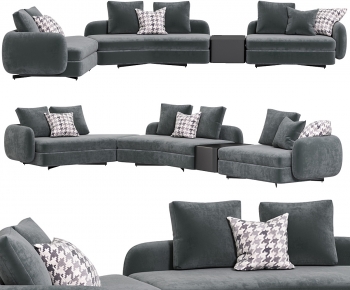 Modern Curved Sofa-ID:910981892