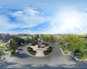 白天生态主题公园全景HDR-ID:173856972
