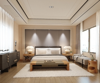 New Chinese Style Bedroom-ID:828578001