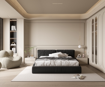 French Style Bedroom-ID:140827892