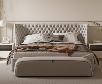 French Style Double Bed-ID:665065059