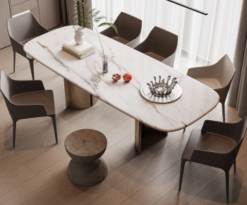 Modern Dining Table And Chairs-ID:937036999