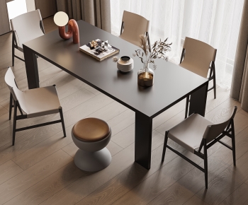 Modern Dining Table And Chairs-ID:931377892