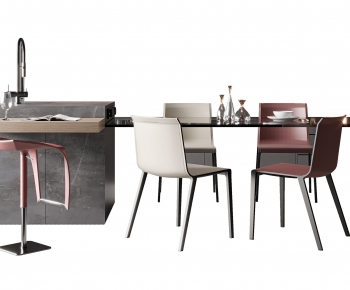 Modern Dining Table And Chairs-ID:951281075