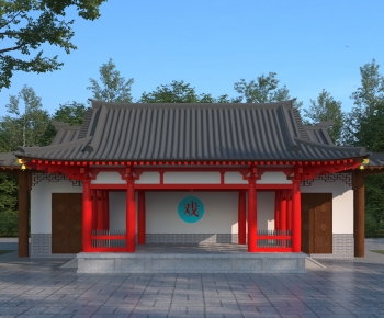 New Chinese Style Ancient Architectural Buildings-ID:976352939