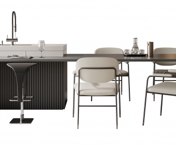 Modern Dining Table And Chairs-ID:108759431