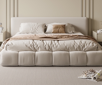 French Style Double Bed-ID:404294015