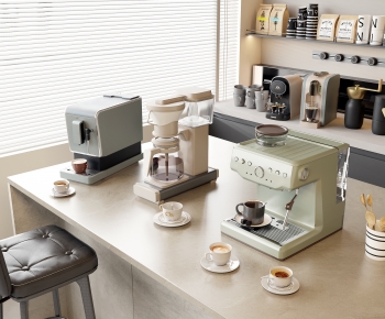 Modern Kitchen Electric Coffee Machine-ID:788418055